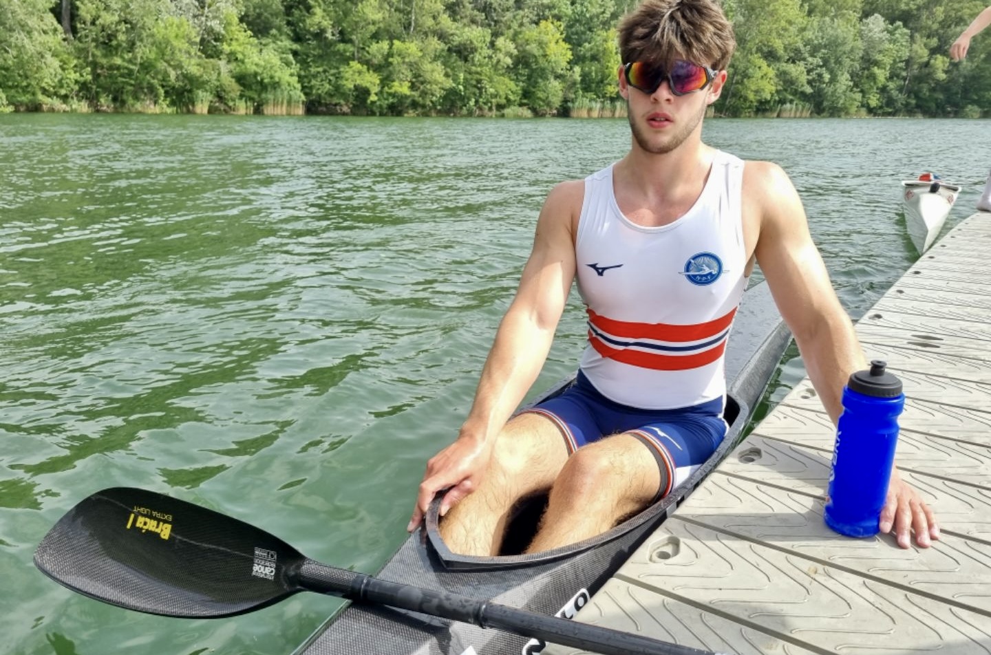 Felix Svanberg kan se tilbake på et godt EM med sjetteplass i A finalen på den olympiske distansen K1 500 m